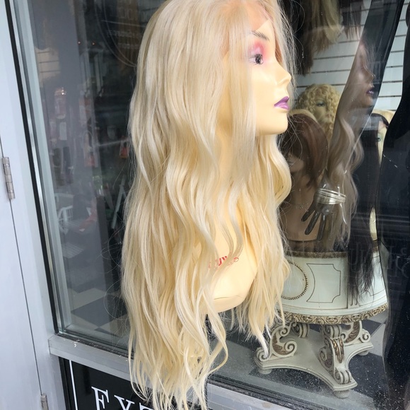 Wig Long Blonde Sale Ponytail part anyway u want - Picture 3 of 8